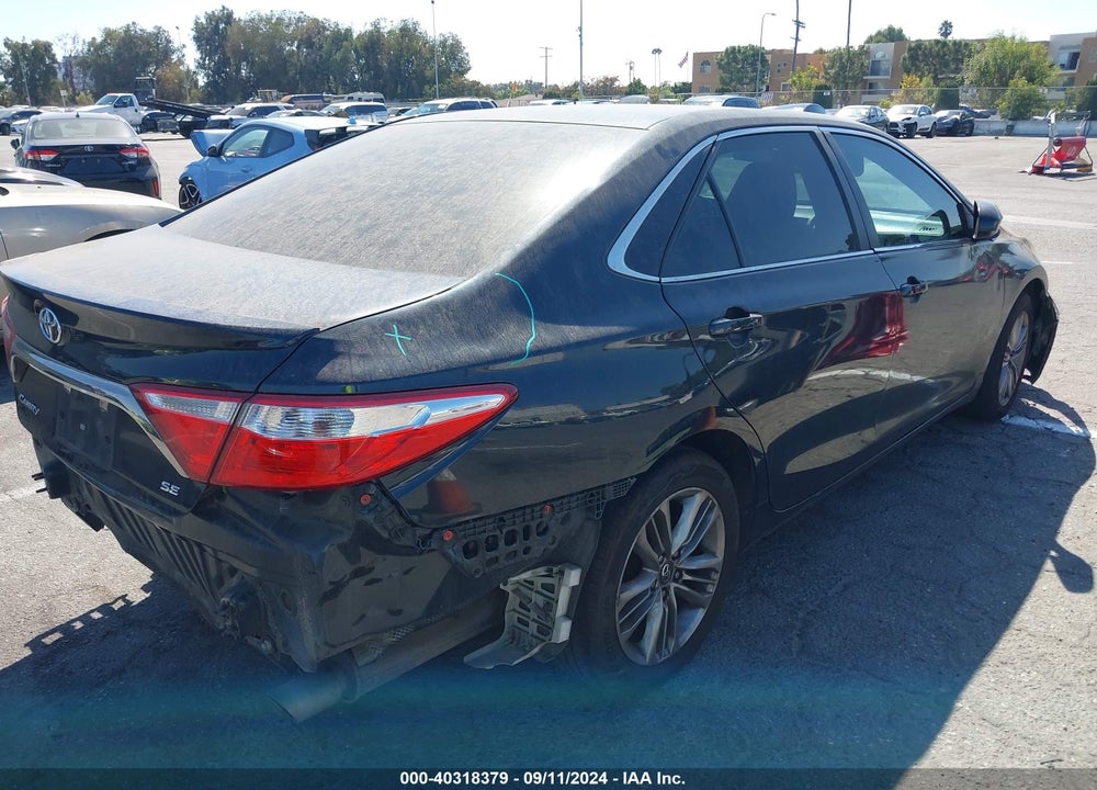 2016 TOYOTA CAMRY SE VIN: 4T1BF1FK0GU157614