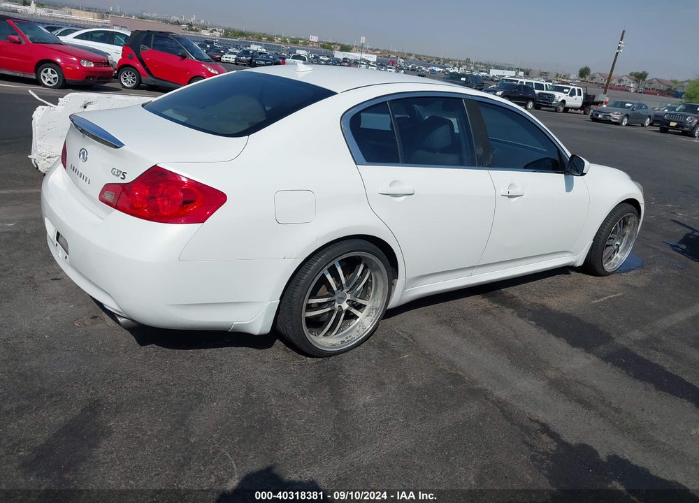2009 INFINITI G37 JOURNEY VIN: JNKCV61E19M012853