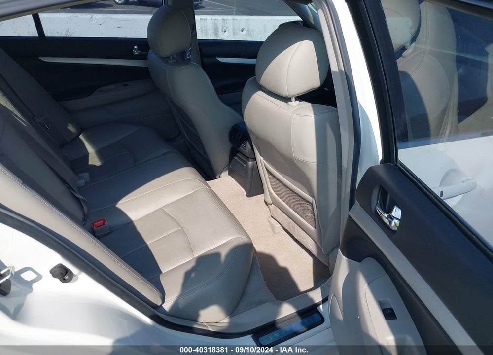 2009 INFINITI G37 JOURNEY VIN: JNKCV61E19M012853
