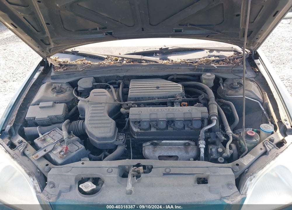 2001 HONDA CIVIC LX VIN: 2HGES16551H552620