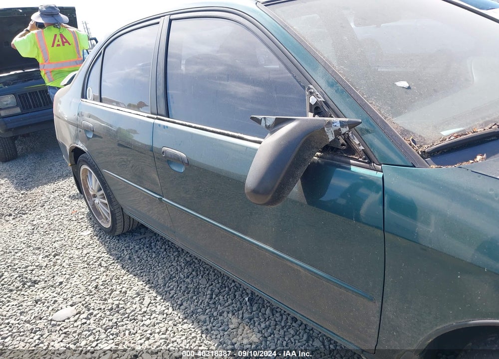 2001 HONDA CIVIC LX VIN: 2HGES16551H552620