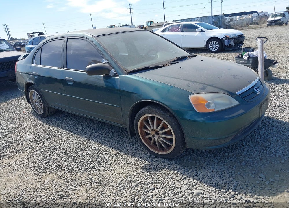 2001 HONDA CIVIC LX VIN: 2HGES16551H552620