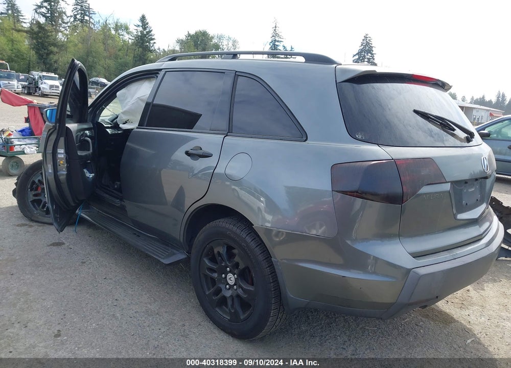 2009 ACURA MDX TECHNOLOGY PACKAGE VIN: 2HNYD28629H506668