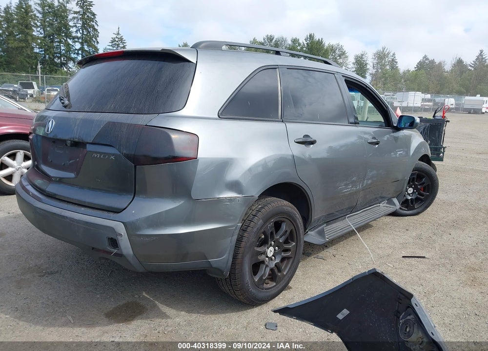 2009 ACURA MDX TECHNOLOGY PACKAGE VIN: 2HNYD28629H506668