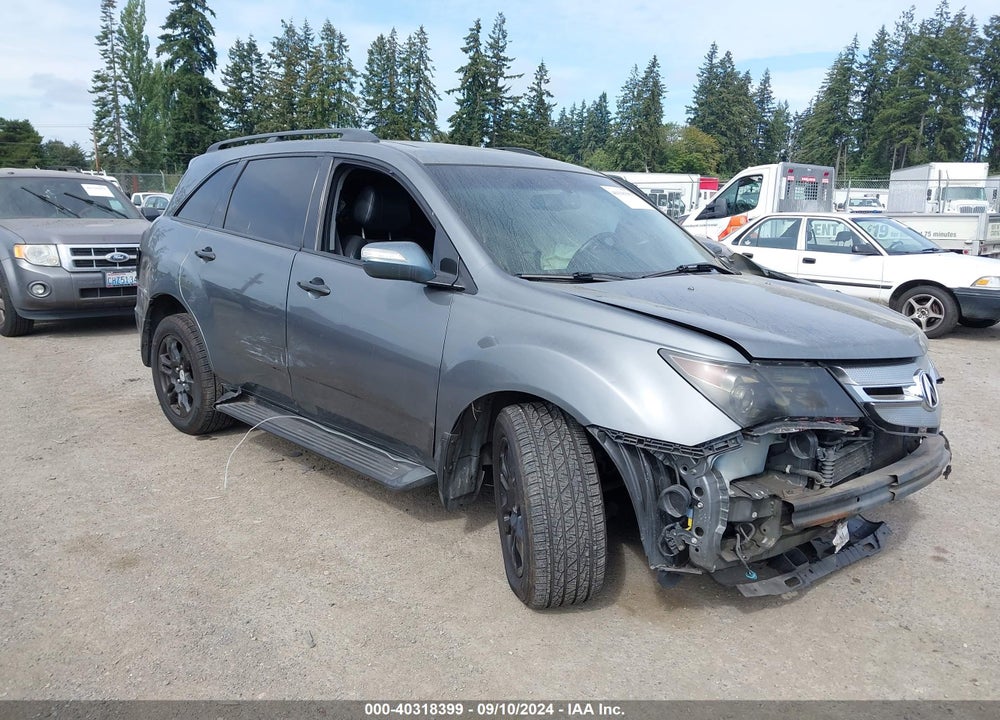 2009 ACURA MDX TECHNOLOGY PACKAGE VIN: 2HNYD28629H506668