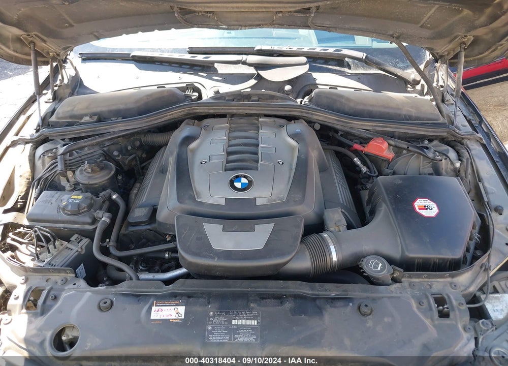 2008 BMW 550I VIN: WBANW53548CT50554