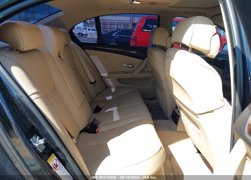 2008 BMW 550I VIN: WBANW53548CT50554