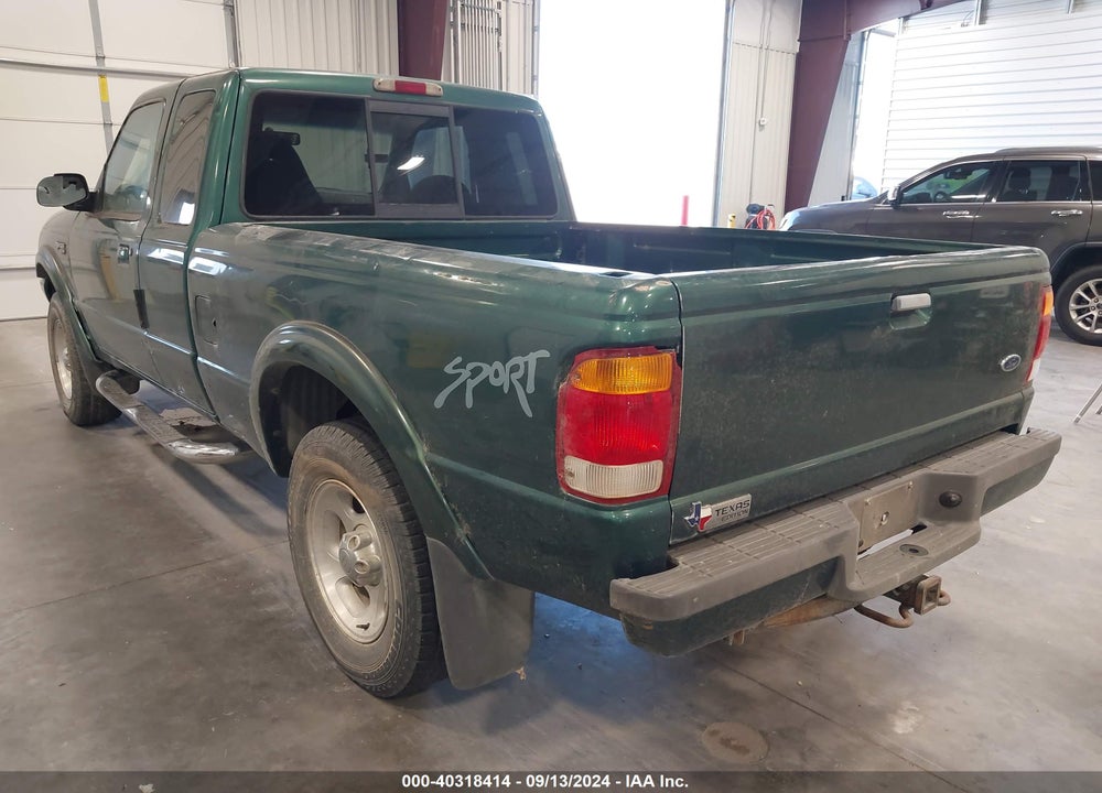 1999 FORD RANGER XLT VIN: 1FTZR15X7XTA14043