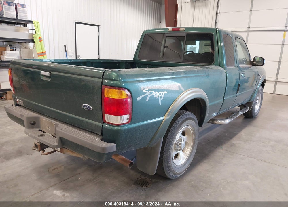 1999 FORD RANGER XLT VIN: 1FTZR15X7XTA14043