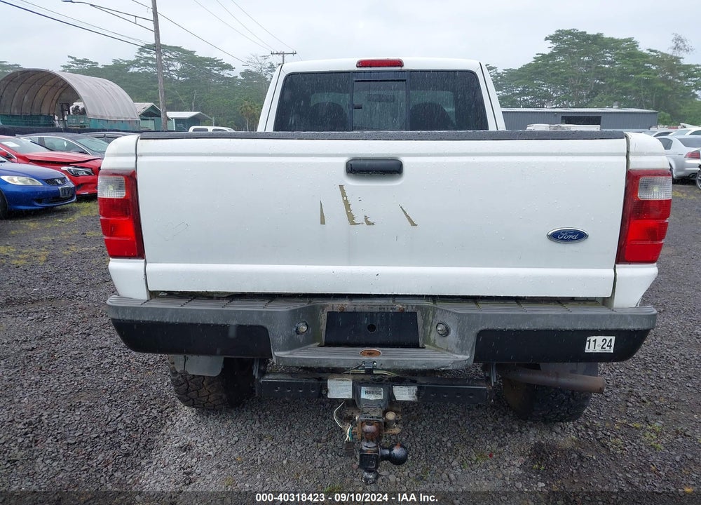 2002 FORD RANGER VIN: 1FTYR44U52PA79026