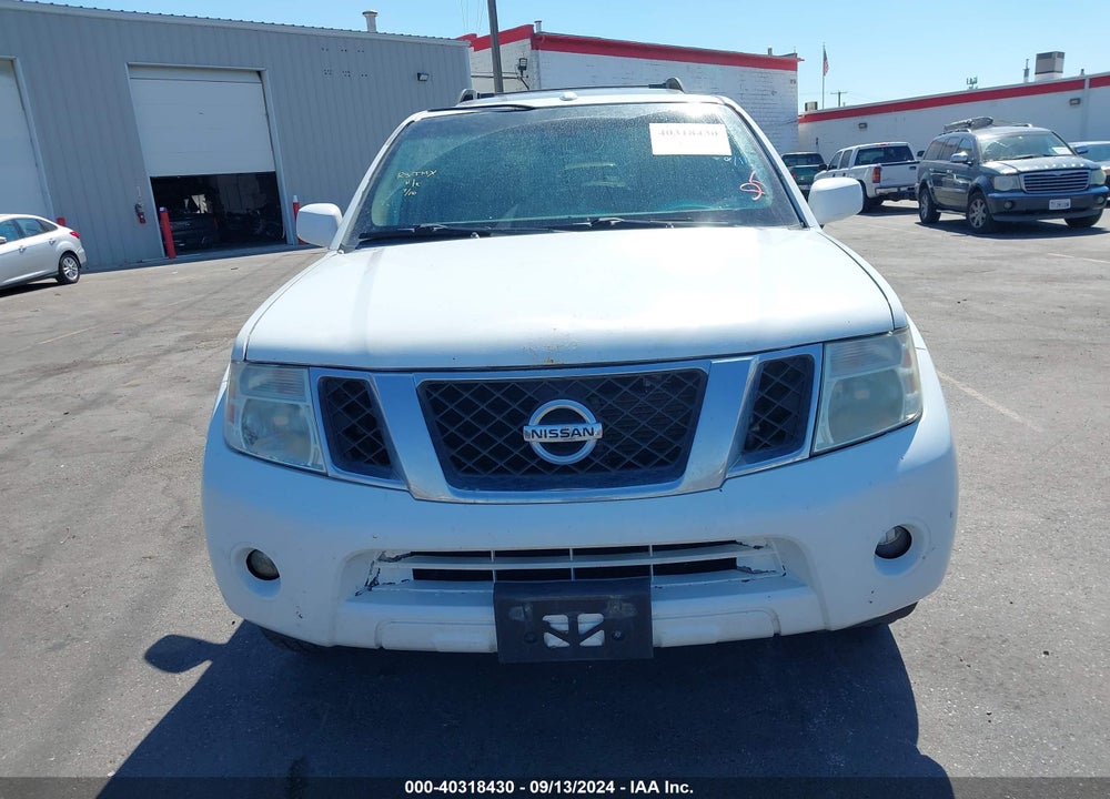 2010 NISSAN PATHFINDER LE VIN: 5N1AR1NB8AC600741