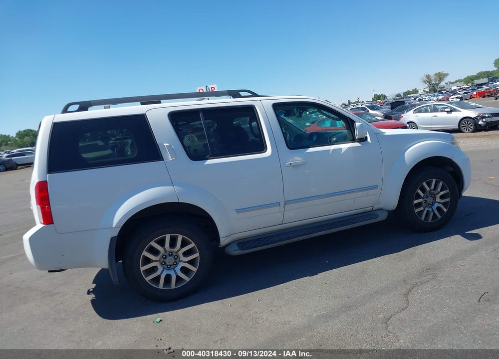 2010 NISSAN PATHFINDER LE VIN: 5N1AR1NB8AC600741