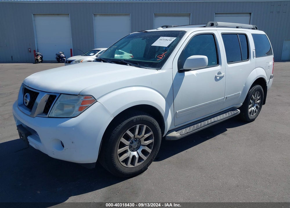 2010 NISSAN PATHFINDER LE VIN: 5N1AR1NB8AC600741
