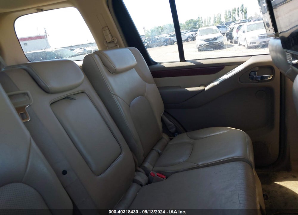 2010 NISSAN PATHFINDER LE VIN: 5N1AR1NB8AC600741