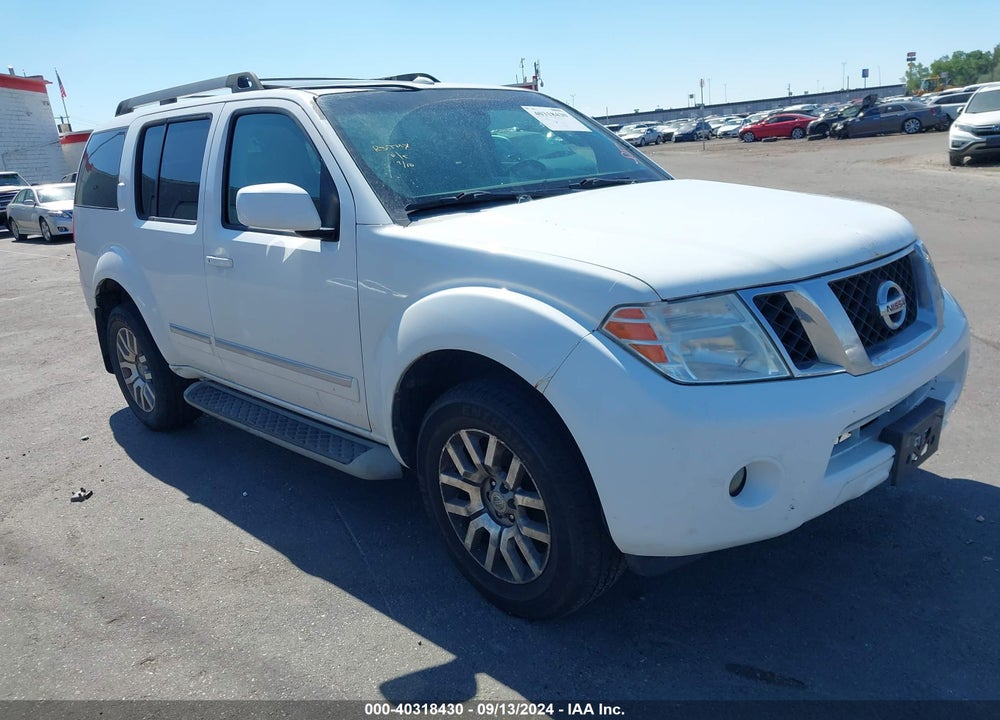 2010 NISSAN PATHFINDER LE VIN: 5N1AR1NB8AC600741