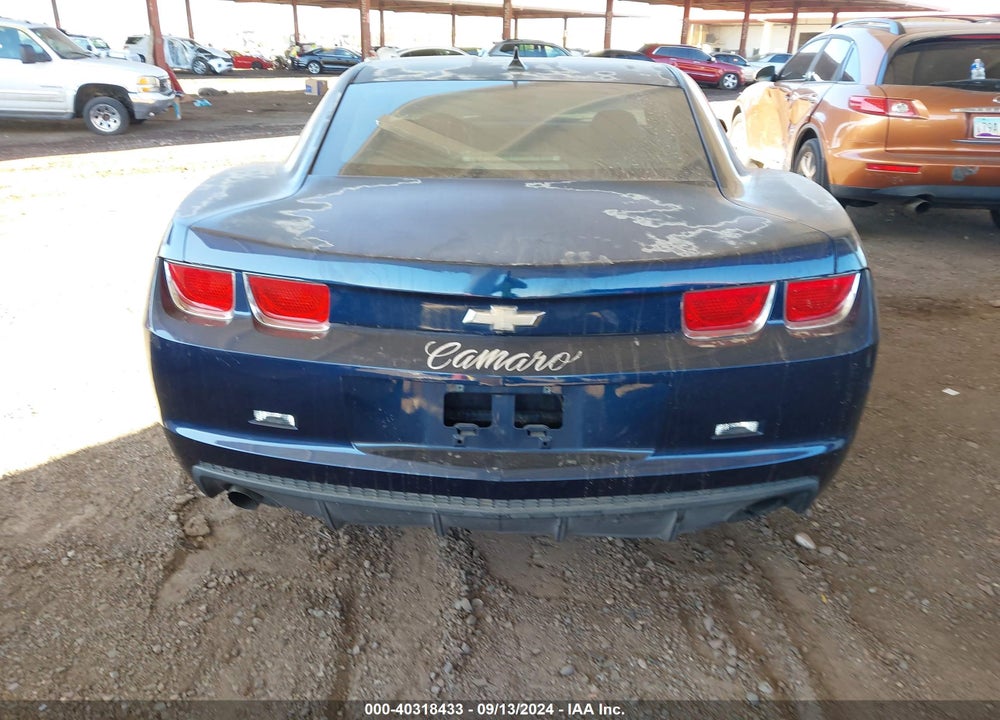 2011 CHEVROLET CAMARO 1LS VIN: 2G1FE1ED1B9149290