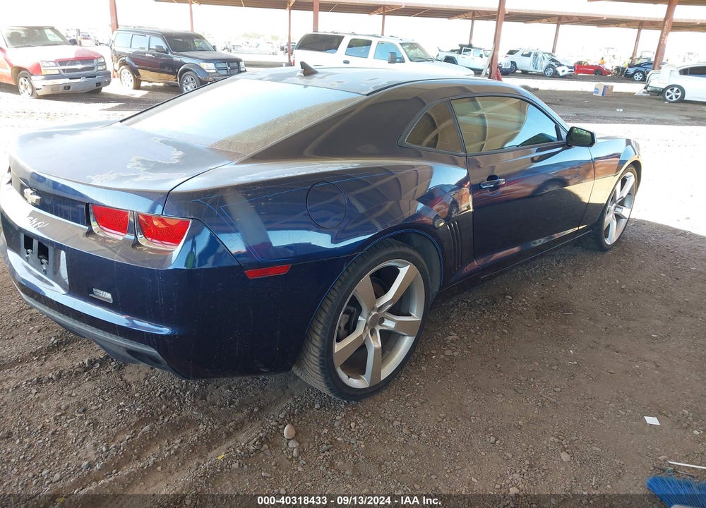 2011 CHEVROLET CAMARO 1LS VIN: 2G1FE1ED1B9149290