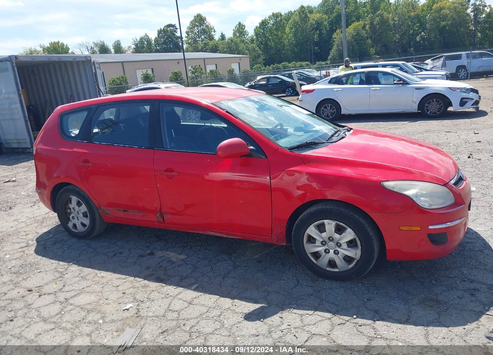 2010 HYUNDAI ELANTRA TOURING VIN: KMHDB8AE7AU078334