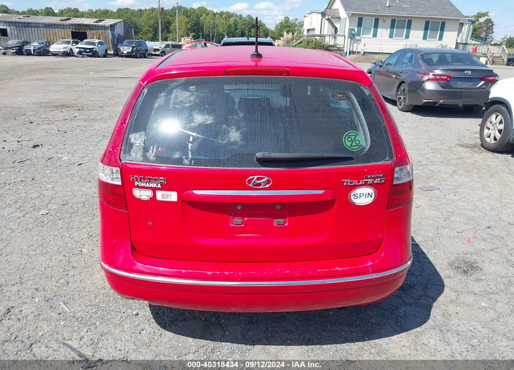 2010 HYUNDAI ELANTRA TOURING VIN: KMHDB8AE7AU078334