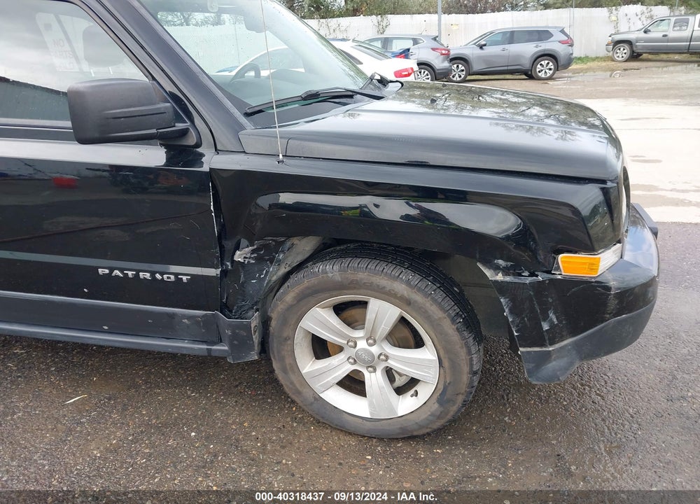 2016 JEEP PATRIOT LATITUDE VIN: 1C4NJRFBXGD733160