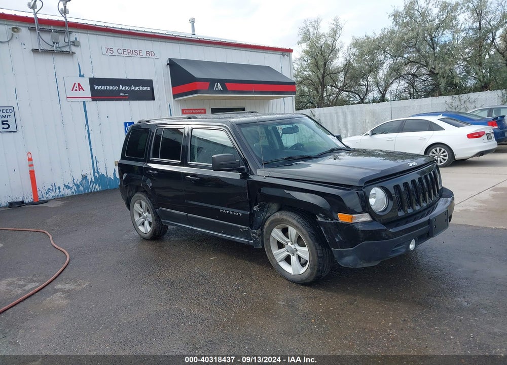 2016 JEEP PATRIOT LATITUDE VIN: 1C4NJRFBXGD733160