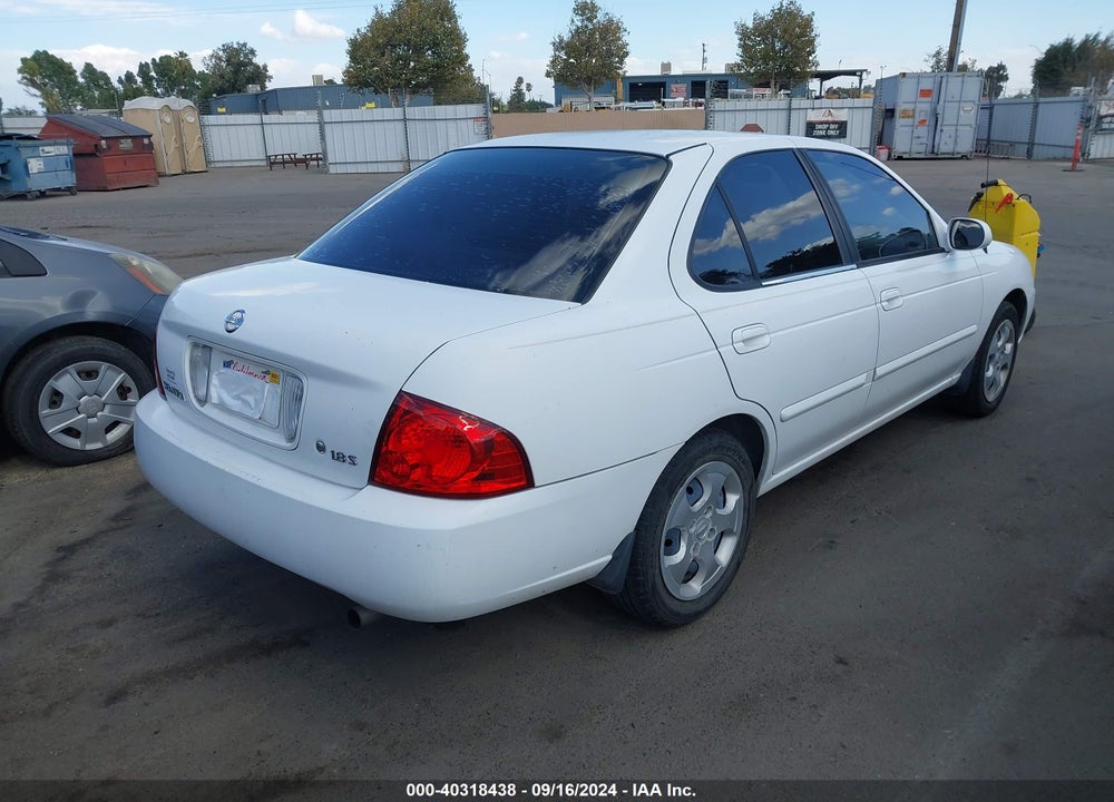 2005 NISSAN SENTRA 1.8S VIN: 3N1CB51D05L562936