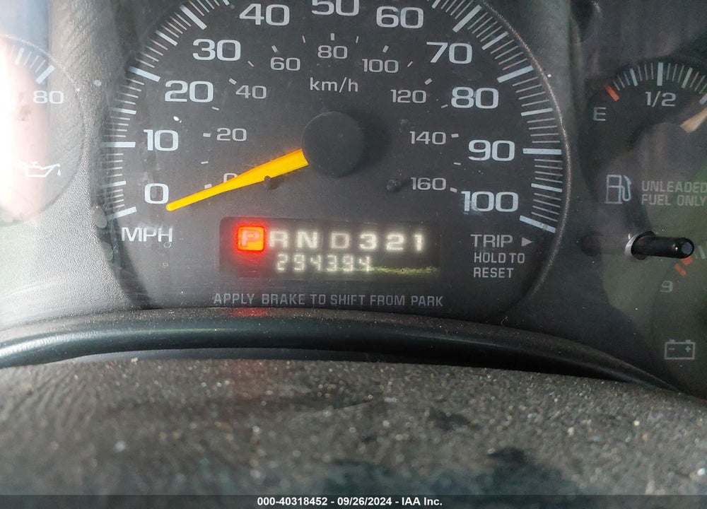 2000 GMC SAVANA STANDARD VIN: 1GTGG25R1Y1225272