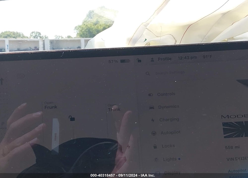 2024 TESLA MODEL 3 PERFORMANCE VIN: 5YJ3E1ETXRF822228