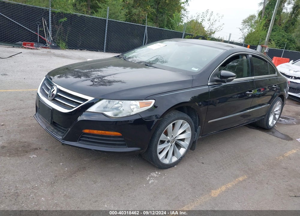 2011 VOLKSWAGEN CC SPORT VIN: WVWMN7AN2BE734103