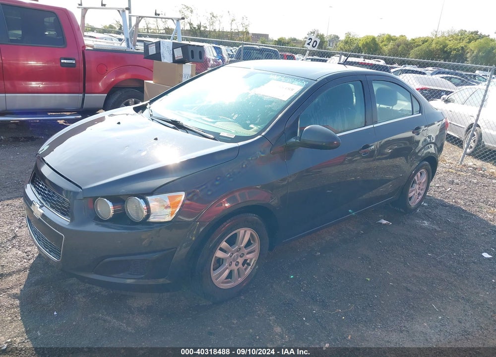 2014 CHEVROLET SONIC LT AUTO VIN: 1G1JC5SH6E4160159