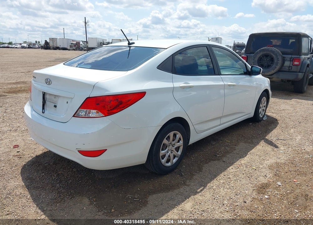 2013 HYUNDAI ACCENT GLS VIN: KMHCT4AE6DU561559