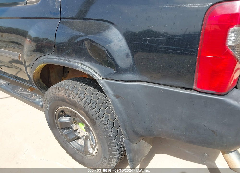 2001 NISSAN XTERRA XE-V6 VIN: 5N1ED28T31C551779