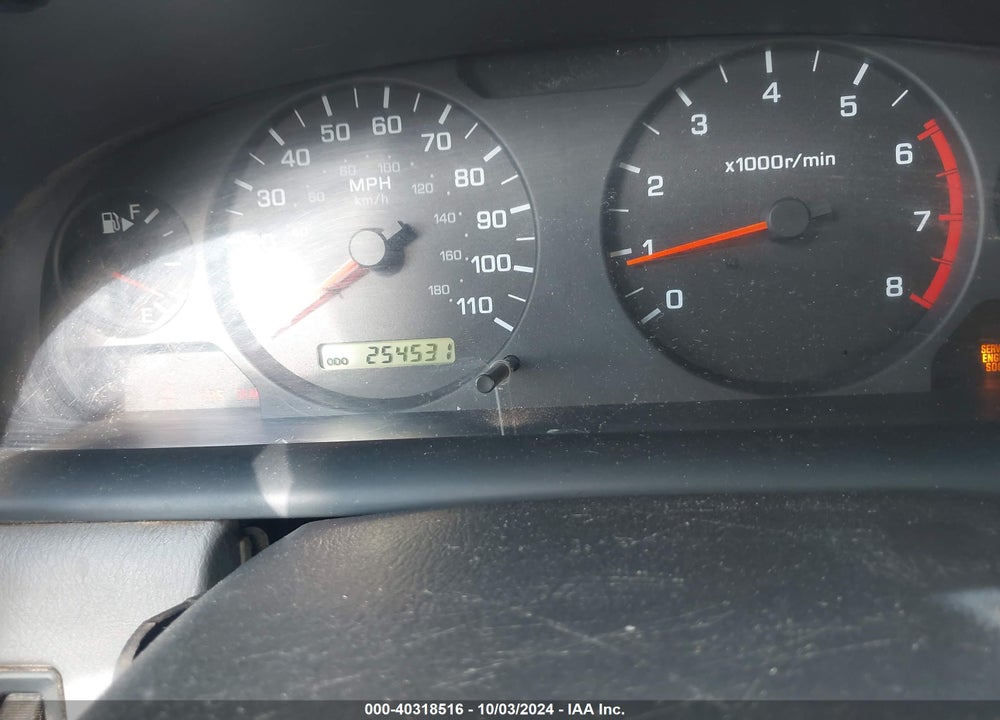 2001 NISSAN XTERRA XE-V6 VIN: 5N1ED28T31C551779
