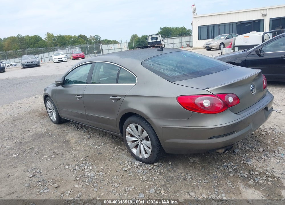 2010 VOLKSWAGEN CC SPORT VIN: WVWML7AN2AE508826