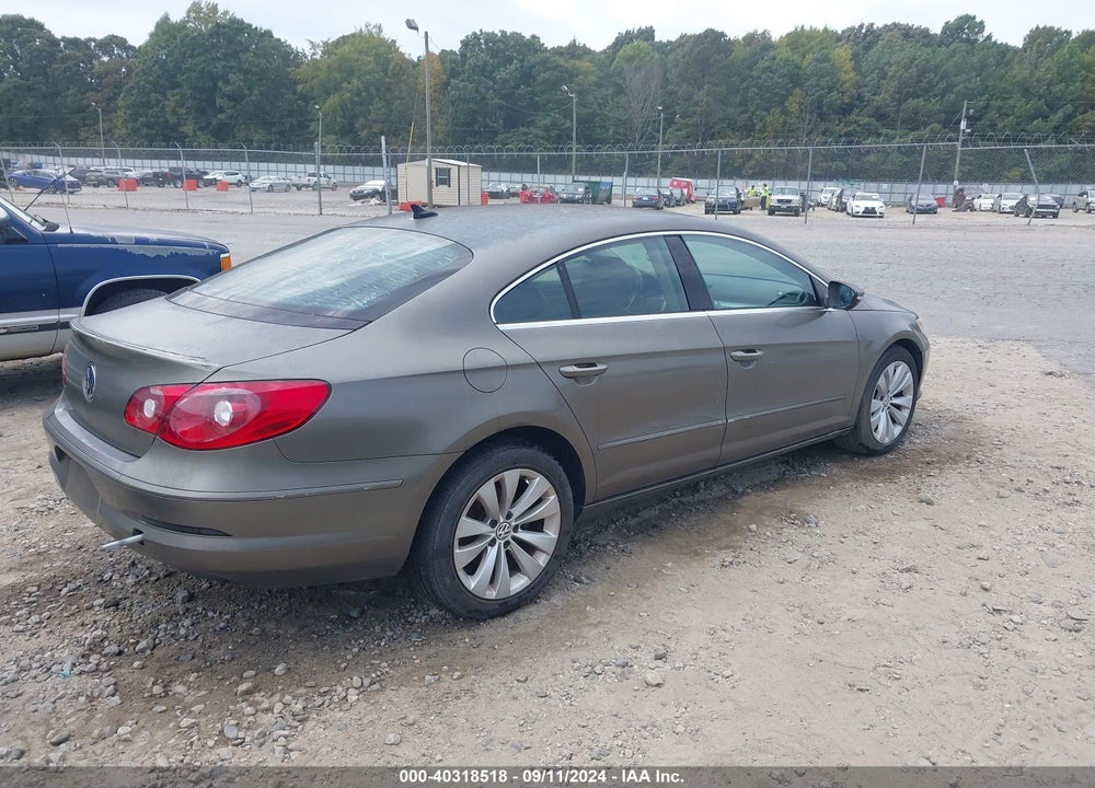 2010 VOLKSWAGEN CC SPORT VIN: WVWML7AN2AE508826