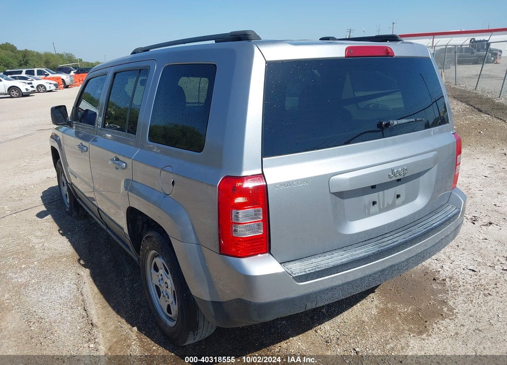2017 JEEP PATRIOT SPORT FWD VIN: 1C4NJPBBXHD203685