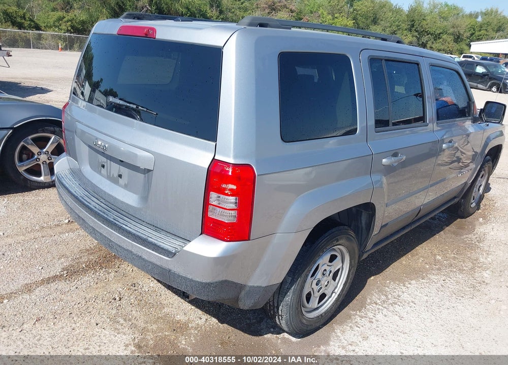 2017 JEEP PATRIOT SPORT FWD VIN: 1C4NJPBBXHD203685