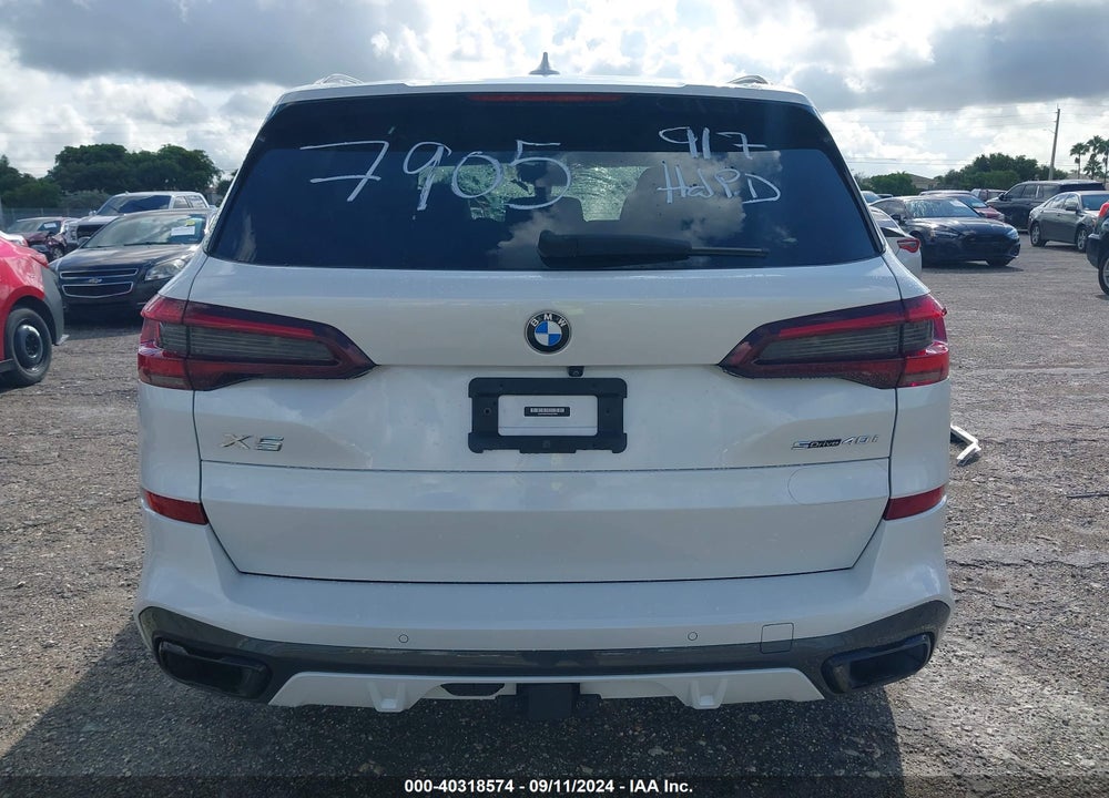 2022 BMW X5 SDRIVE40I VIN: 5UXCR4C07N9K27905