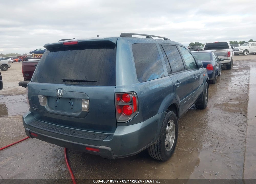 2006 HONDA PILOT EX VIN: 5FNYF28426B026842