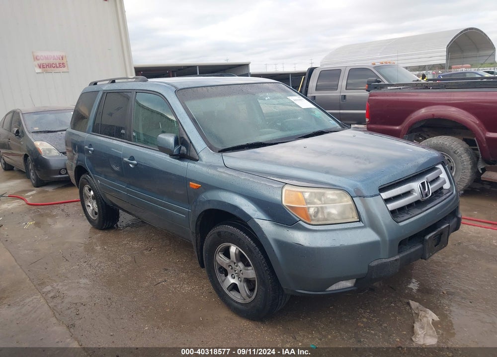 2006 HONDA PILOT EX VIN: 5FNYF28426B026842