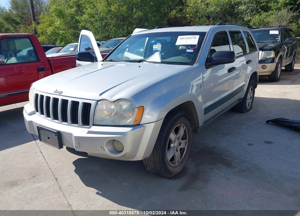2005 JEEP GRAND CHEROKEE LAREDO VIN: 1J4HR48N25C702580