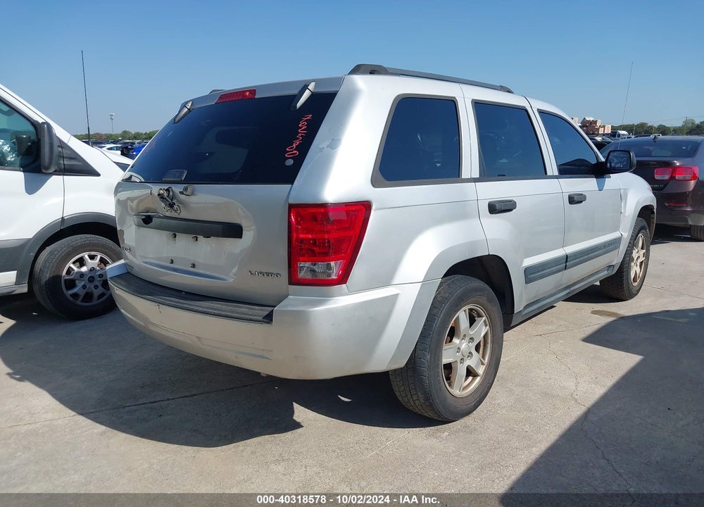 2005 JEEP GRAND CHEROKEE LAREDO VIN: 1J4HR48N25C702580