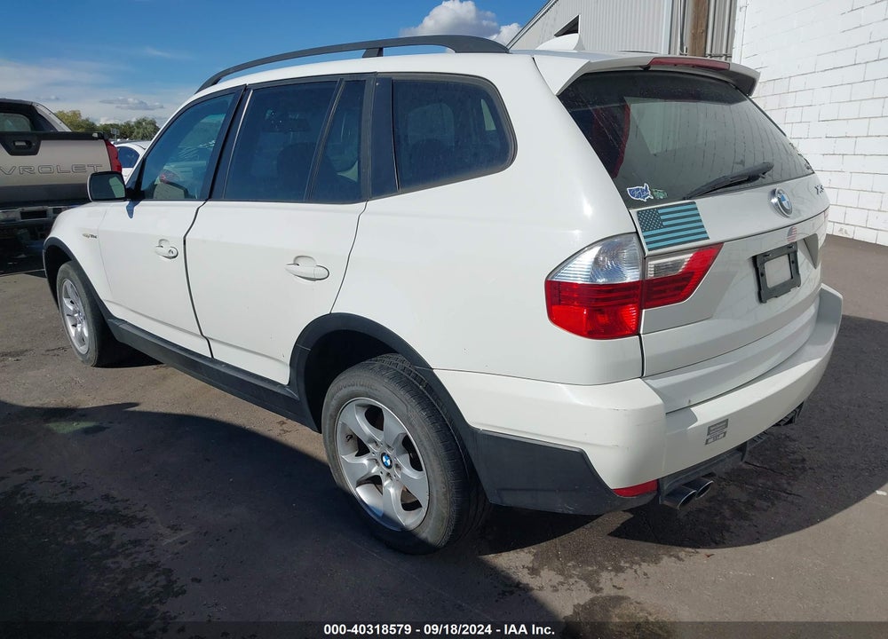 2007 BMW X3 3.0SI VIN: WBXPC93497WF11986