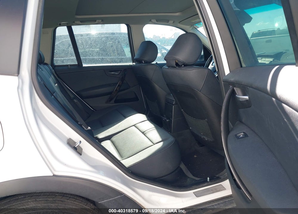 2007 BMW X3 3.0SI VIN: WBXPC93497WF11986