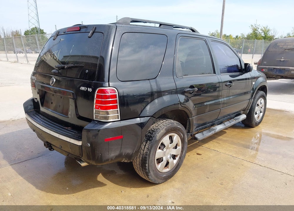 2005 MERCURY MARINER LUXURY/PREMIER VIN: 4M2CU57155DJ27124