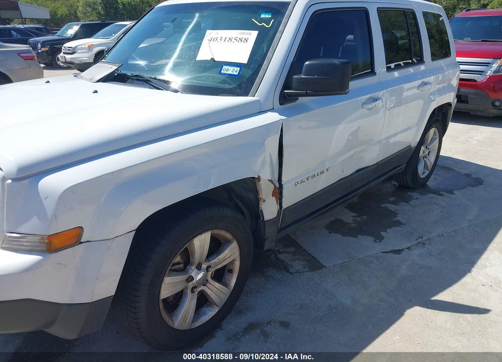 2016 JEEP PATRIOT SPORT VIN: 1C4NJPBB9GD554196