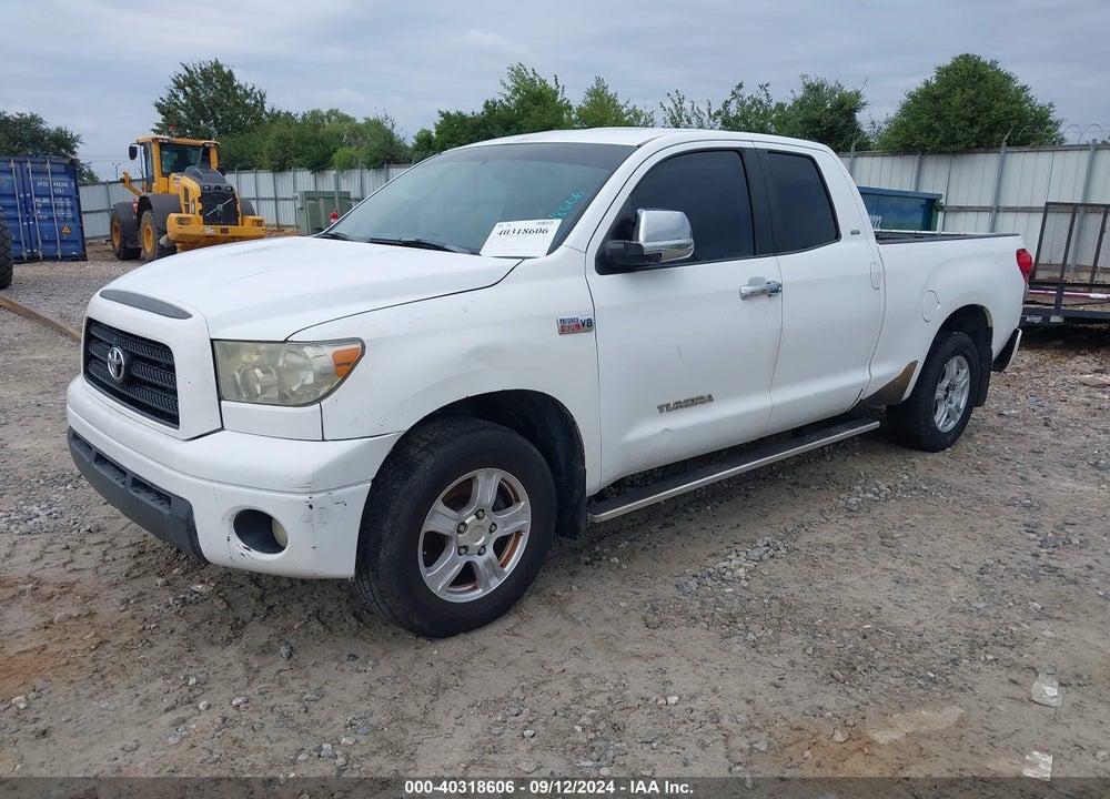 2007 TOYOTA TUNDRA SR5 V8 VIN: 5TFRV54147X004868