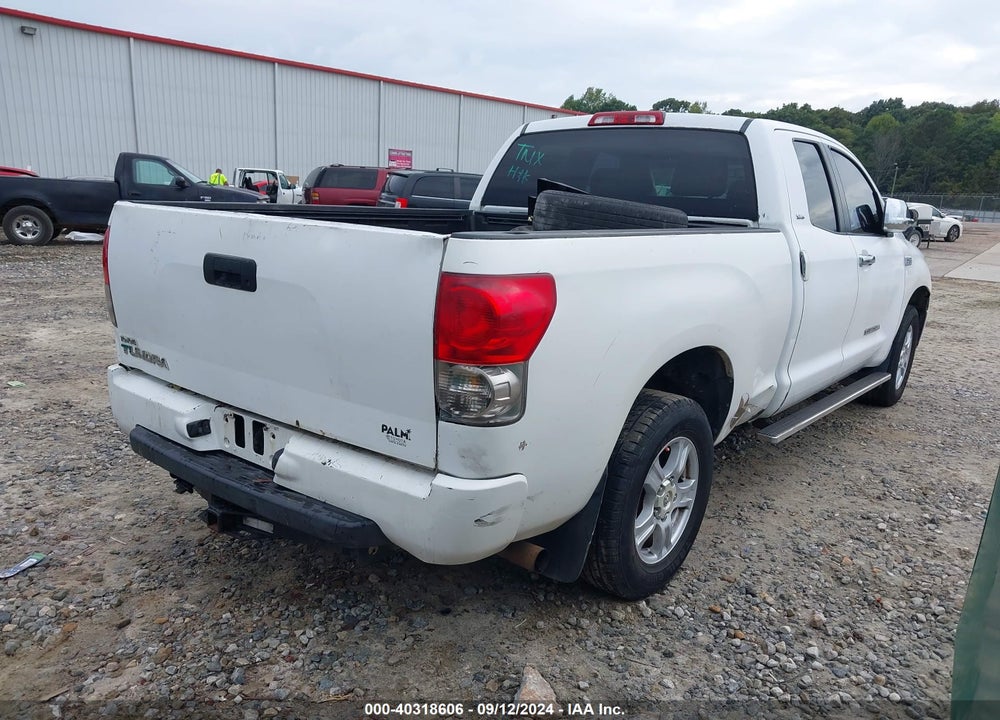 2007 TOYOTA TUNDRA SR5 V8 VIN: 5TFRV54147X004868