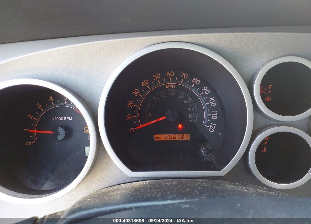 2007 TOYOTA TUNDRA SR5 V8 VIN: 5TFRV54147X004868