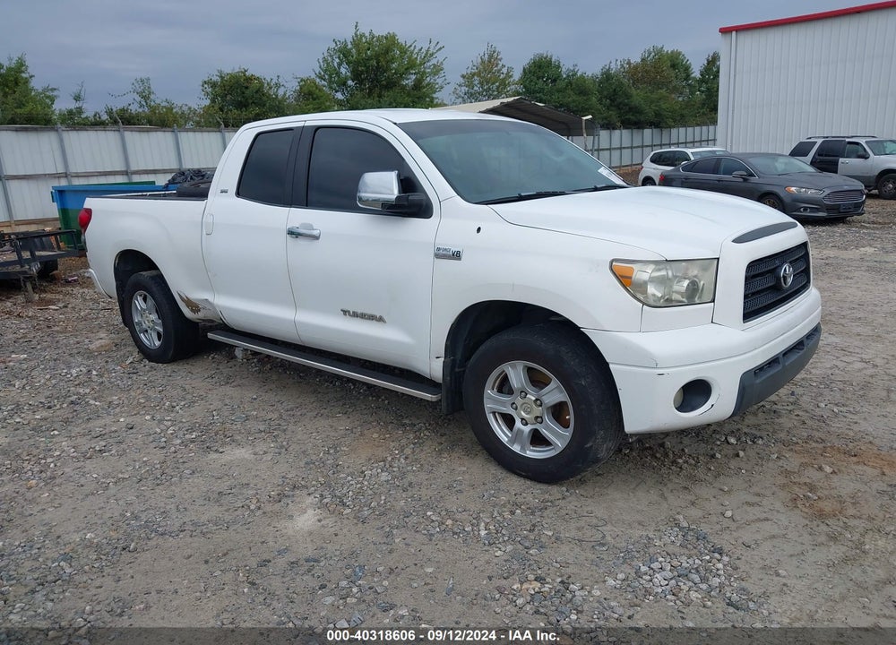2007 TOYOTA TUNDRA SR5 V8 VIN: 5TFRV54147X004868